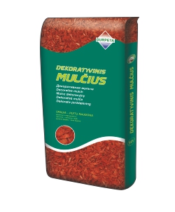 Dekoratyvinis mulčias (raudonų plytų spalvos), 50 l