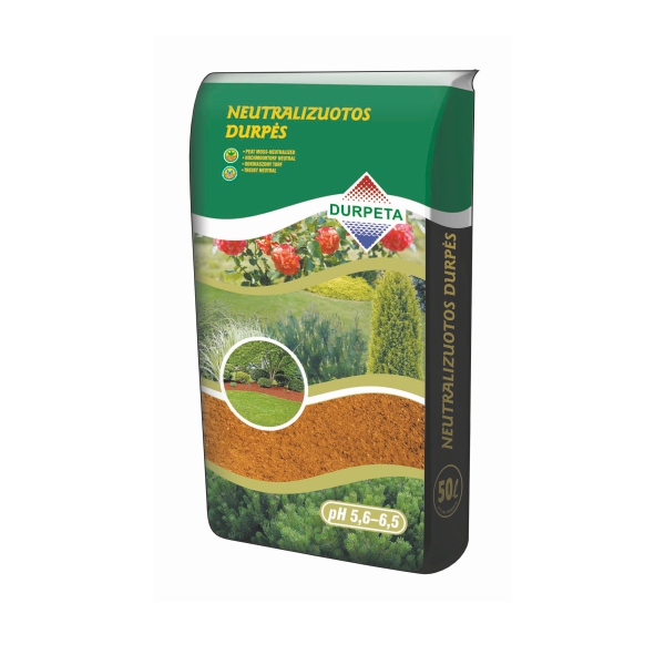 Neutralizuotos durpės, 50 l